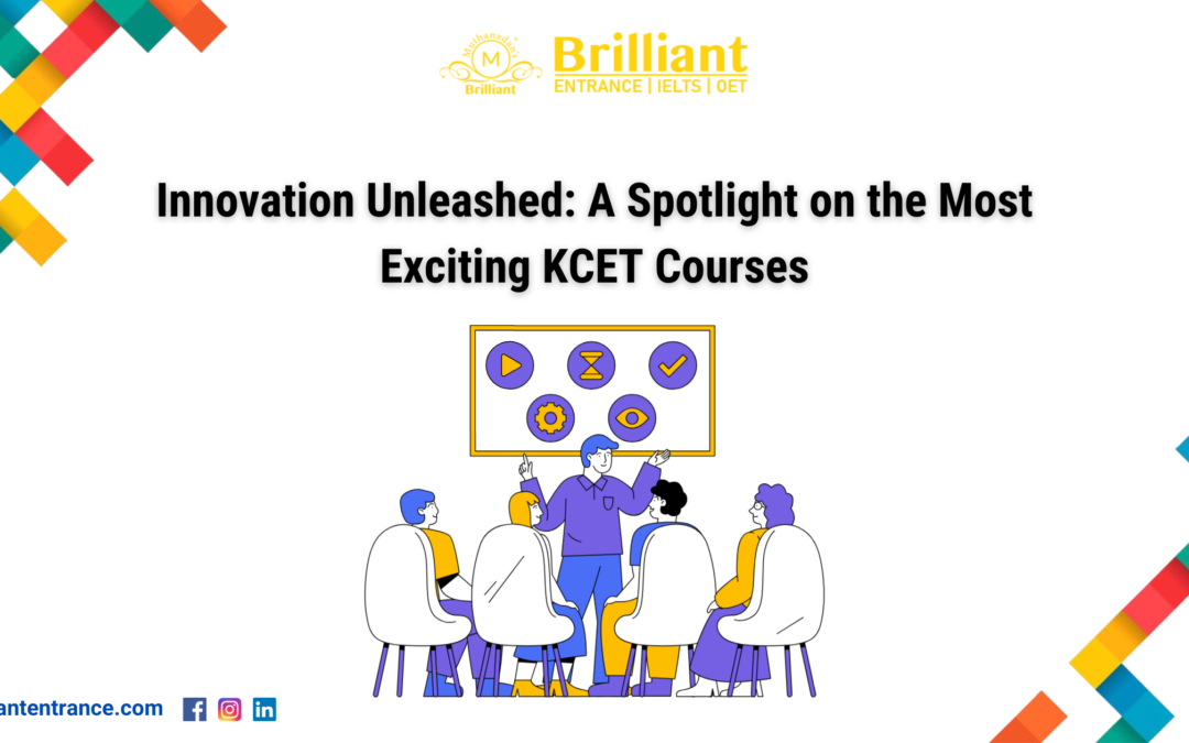 Innovation Unleashed: A Spotlight on the Most Exciting KCET Courses
